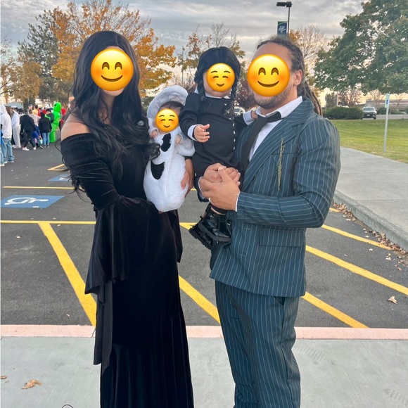 Morticia Addams Costume Dress - Picture 2 of 2